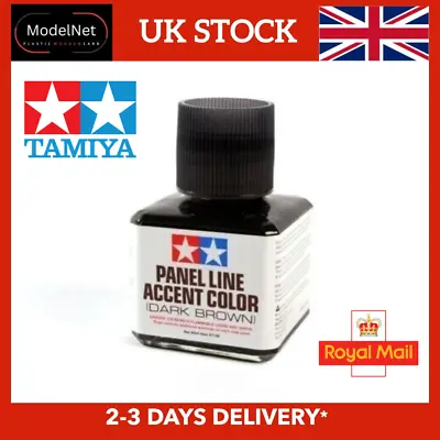 Tamiya 87140 Panel Line Accent Color Dark Brown  40ml Royal Mail • £13.98