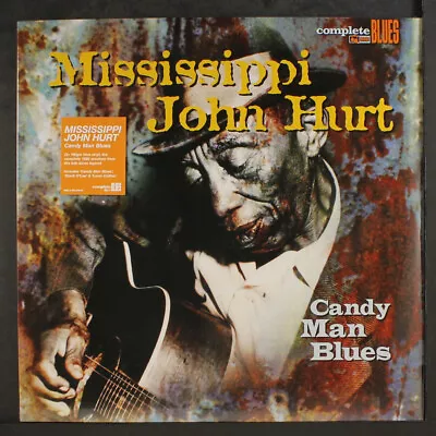 MISSISSIPPI JOHN HURT: Candy Man Blues SNAPPERMUSIC 12  LP 33 RPM Germany Sealed • $40