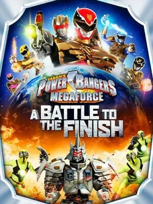 Power Rangers Megaforce: A Battle To The Finish [DVD] • $7.28