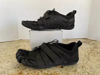 Vibram V-Train 2.0 Five Fingers Black Materials Men's 10.5-11 • $79.99