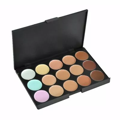 Naturel Professionnel Correcteur Palettes 15 Couleurs Maquillage Fond De Teint • $11.03