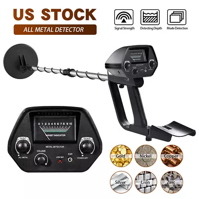 Deep Sens Ground Metal Detector Metal Locator Search Coins Gold Finder Digger • $43.13