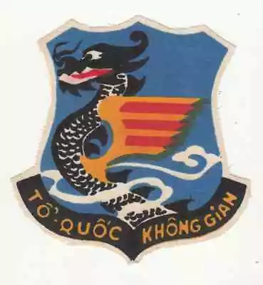 Wartime Vietnamese Air Force Printed Patch To Quoc Khong Gian (117) • $24.99