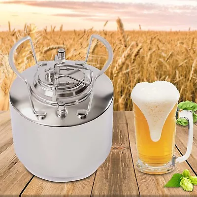 Stainless Steel 1.6 Gallon Mini Ball Lock Keg System For Small Batch HomeBrewing • $70