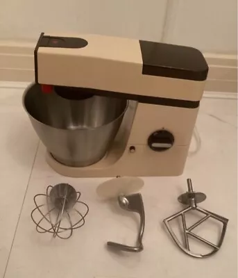 Kenwood Chef DeLuxe A901E Beige With Brown Trim - Working • £97.90