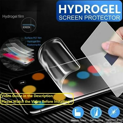 £2.99 • Buy For Huawei P30 P20 P40 P50Lite Pro Mate 20 40 Hydrogel Film Screen Protector TPU