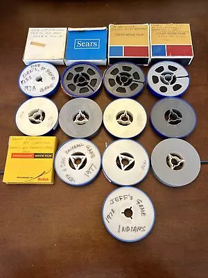 8mm Film Home Movie Lot Of 17 1960s 70s Chicago Zoo 67 Blizzard KISS Halloween • £96.37
