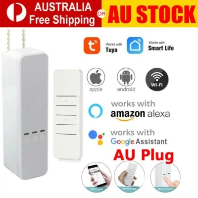$86.95 • Buy Wifi Smart Chain Roller Blind Shade Shutter Drive Motor Power APP Control Google