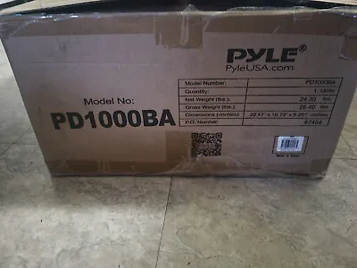 PYLE PD1000BA 1000 Watt 4-Channel Preamplifier Stereo Sound System BLACK • $109.99