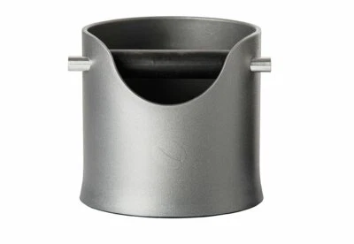 $36.57 • Buy Crema Pro Coffee Knock Bin Espresso Grinds Tamper Waste Container Box - Grey 