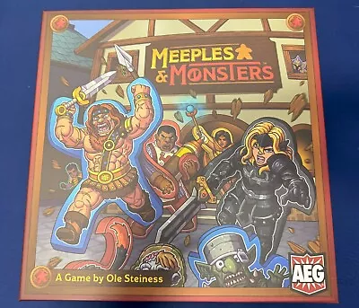 Meeples & Monsters + Four Towers/Solo Expansion Exc Cond • $15