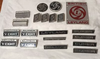$161.35 • Buy Vintage Original Leyland Bulk Lot Car Parts Badges Emblems