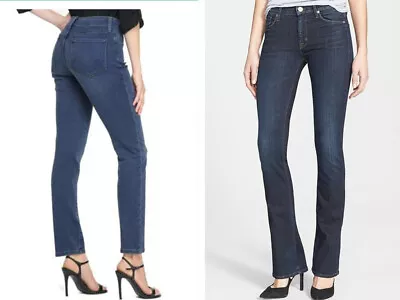 Else Women's Skinny Boot Cut Flare Denim Blue Jeans Size 262728 Was $160 NWT • $26.99