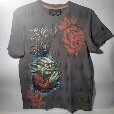 Star Wars Marc Ecko Yoda 2008 T-Shirt Size S Y2K • $26.99