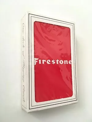 Vintage NEW Deck FIRESTONE Advertising Professional CANADA PLAYING CARDS NOS • $6.95
