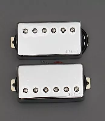 Chrome Ibanez Humbucker Pickups S-58 Neck And Bridge Set • $44