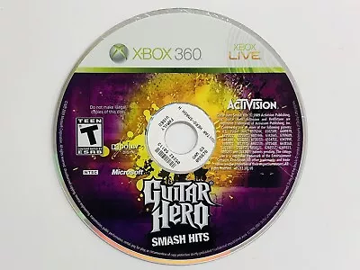 Guitar Hero: Smash Hits (Microsoft Xbox 360) Disc Only!  FREE SHIPPING • $34.99