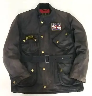 Classic Barbour   Union Jack   Waxed Jacket - Medium - Retail Price Was £225 • £125