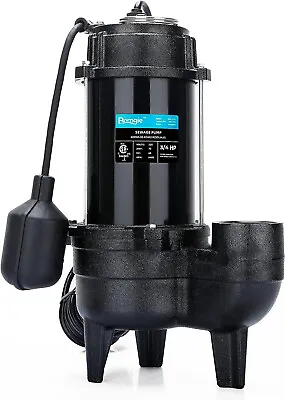 🔥🔥 3/4 HP Sewage/Effluent Grinder Pump 10ft Auto Float Switch 2'' NPT  🔥🔥 • $73.95