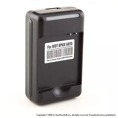 Wall Home AC Desktop Dock Battery Charger For Motorola Droid 2 Milestone 2 • $6.32