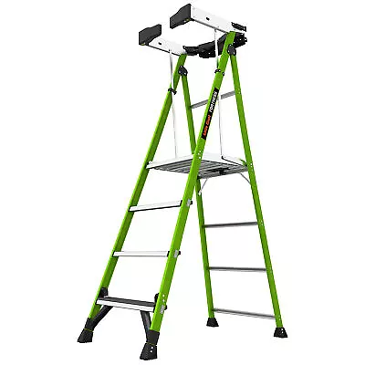 Little Giant Ladder FORTRESS 4ft. Fiberglass Platform Ladder Height 4 Ft • $404.99