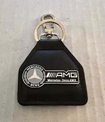 Genuine Australian Made Leather Keyring/Fob - Mercedes Benz AMG • $18