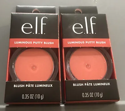 ELF Luminous Putty Blush Belize .35oz Set Of 2 • $12.29