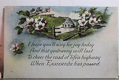 Easter Eastertide Joy Today Postcard Old Vintage Card View Standard Souvenir PC • $0.50