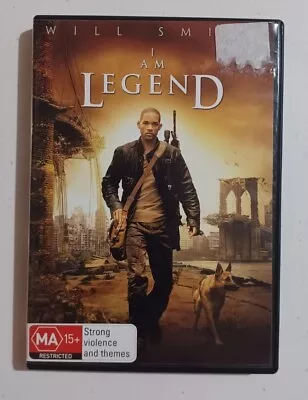 I Am Legend DVD Region 4 GC Ex Rental Sci-Fi Horror Will Smith Free Postage  • $6.95