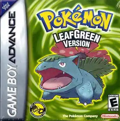 Pokemon Leaf Green Version GBA Great Condition Fast Shipping • $122.94