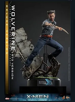 1/6 Hot Toys X-Men: Days Of Future Past 1973 Wolverine-Deluxe Edition-In Stock • $500