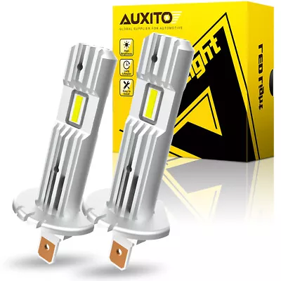 2x H1 LED Headlight Bulbs Conversion Kit High Low Beam 100W 6500K Super White • $23.99