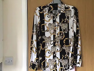 £24.99 • Buy Devils Advocate Mens Long Sleeved Shirt Size Small Worn Once Baroque Vgc