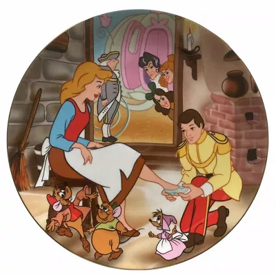 Disney Plate Cinderella (1950) Collectable Japan Boxed By Kenleys • £14.95