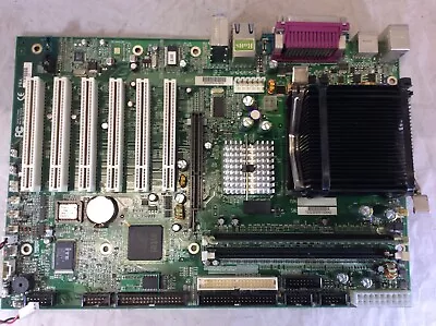 Motherboard Intel P4 2.4ghz Cpu 256mb Ram Memory Combo Agp Pci 70320-001 Pwb 2.3 • $99