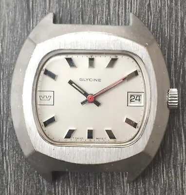 Vintage Men's Glycine Hand-winding Watch ST 974 • $89