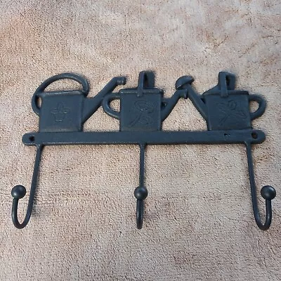 Vintage Cast Iron Garden Tool Hook Watering CAN Shed Tidy • £14.99