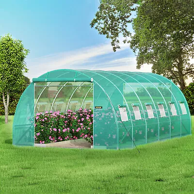 VEVOR Walk-in Greenhouse 20'x10'x7' Hot Planter House Gardening Galvanized Frame • $144.99