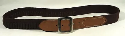 Vtg Bucheimer Ammo Bullet Belt Model 996L 40 42 Waist Holds 50 • $17.76