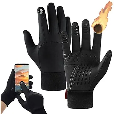 Winter Touch Screen Gloves Cold Weather Warm Gloves For Hiking Running Cycling • $7.99