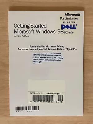 DELL - Microsoft Windows 98 SE - Install CD-ROM - Brand New • $23.85