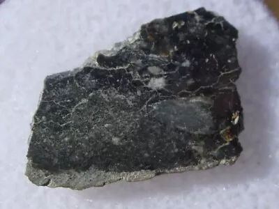 .680 Gram 15x10x2mm NWA 11898 Lunar Slice Moon Meteorite Feldspathic Breccia COA • $49.99