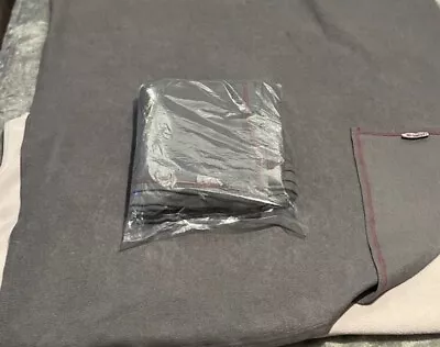 Qatar Airways Economy Class Throw Blanket Slate Gray Color 64  X 44  • $15