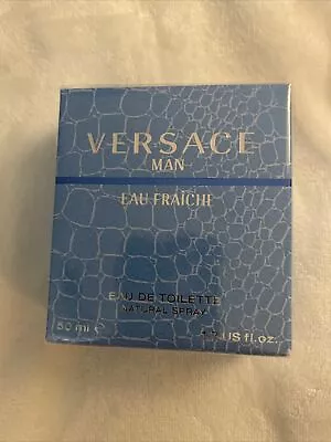 Versace Man Eau Fraiche 1.7oz Men's Eau De Toilette UNOPENED!! • $45