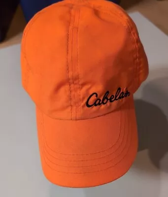 Cabela's Gore-Tex Orange Hunting Hat Cap Vintage  • $20