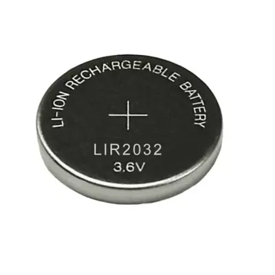 2 Rechargeable Lir2032 Cr2032 Eunicell 3.6 Volt Lithium  Batteries Battery • $6.50