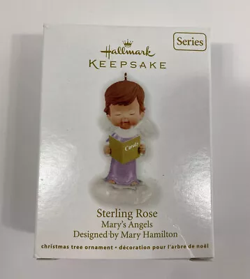 Hallmark Ornament Sterling Rose Mary's Angels 2012 • $6.99