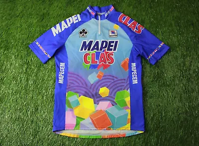 Rare Vintage 1994 Cycling Shirt Jersey Mapei Clas Sportful Original Size Xl • $50.99