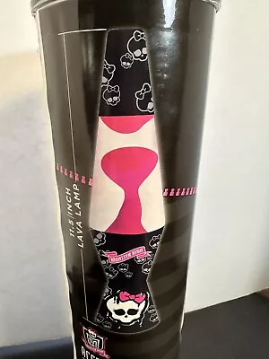 Monster High 11.5 Inch Skullette Lava Lamp~NIB Pre Owned • $59