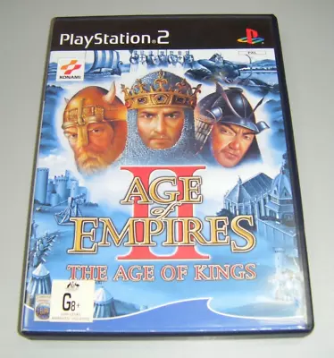 Playstation 2 PS2 Game - Age Of Empires II: The Age Of Kings • $24.99